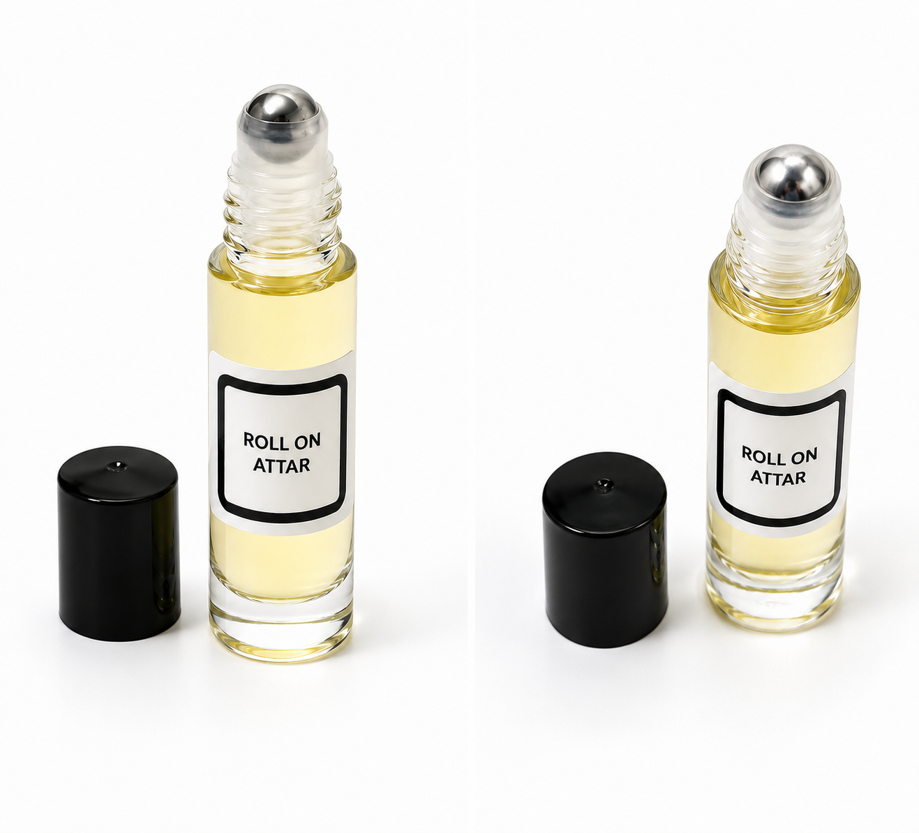 Roll on attar long lasting for layring on skin flower, and woody